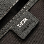 Dior Maxi Gallop Backpack Black Grained Calfskin