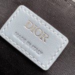 Dior Mini Dior Hit The Road Bag Gray CD Diamond Canvas