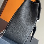 Dior Mini Gallop Sling Bag Black Grained Calfskin