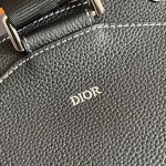 Dior Mini Gallop Sling Bag Black Grained Calfskin