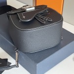 Dior Mini Gallop Sling Bag Black Grained Calfskin