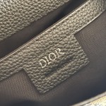 Dior Mini Gallop Sling Bag Beige and Black Dior Oblique Jacquard