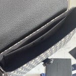 Dior Saddle Bag with Strap Beige and Black Dior Oblique Jacquard