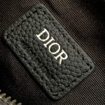 Dior 8 Mini Bag With Strap Beige and Black Dior Oblique Jacquard