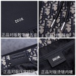 Dior and Black Dior Oblique Jacquard Backpack