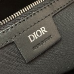 Dior Lingot 50 Bag Dior Black CD Diamond Canvas