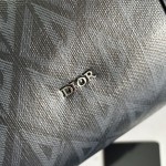 Dior Lingot 50 Bag Dior Black CD Diamond Canvas