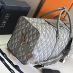 Dior Lingot 50 Bag Dior Gray CD Diamond Canvas