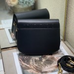 Dior Medium Bobby Bag Box Calfskin Black