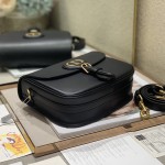 Dior Medium Bobby Bag Box Calfskin Black