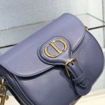 Dior Medium Bobby Bag Box Calfskin Blue