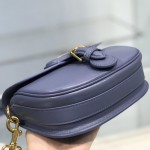 Dior Medium Bobby Bag Box Calfskin Blue