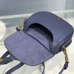 Dior Medium Bobby Bag Box Calfskin Blue