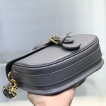 Dior Medium Bobby Bag Box Calfskin Gray