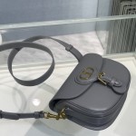 Dior Medium Bobby Bag Box Calfskin Gray