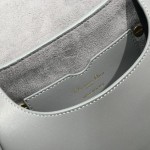 Dior Medium Bobby Bag Box Calfskin Gray