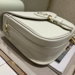 Dior Medium Bobby Bag Box Calfskin White