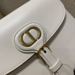 Dior Medium Bobby Bag Box Calfskin White