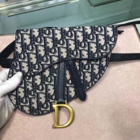 Replica Dior Oblique Saddle Belt Bag