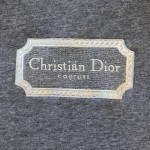 Dior Relaxed-Fit Hooded Sweatshirt Gray Organic Cotton Fleece