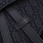 Dior Saddle Bag Black Dior Oblique Jacquard