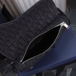 Dior Saddle Bag Black Dior Oblique Jacquard