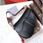 Dior Saddle Calfskin Bag Black