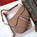 Dior Saddle Calfskin Bag Tan