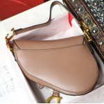 Dior Saddle Calfskin Bag Tan