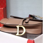 Dior Saddle Calfskin Bag Tan