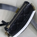 Small Dior Vibe Hobo Bag Black