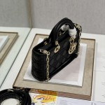 Dior Lady D-Joy Bag Black Cannage Lambskin