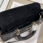 Dior Lady D-Joy Bag Black Cannage Lambskin