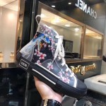 Dior B23 High Canvas Sorayama Dinosaur Black