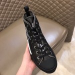 Dior B23 High Top Logo Oblique Black