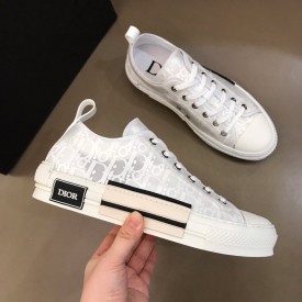 Replica Dior B23 Low Oblique White