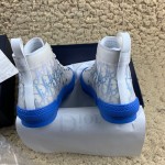 Dior B23 High Top Logo Oblique Gradient Blue