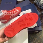 Dior B23 High Top Logo Oblique Red