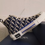 Dior B23 High Top Logo Oblique Tapestry Navy