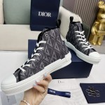 B23 High-Top Sneaker Black CD Diamond Canvas