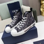 B23 High-Top Sneaker Black CD Diamond Canvas