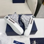 B23 High-Top Sneaker Dior Gray CD Diamond Canvas