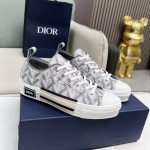 B23 Low-Top Sneaker Gray CD Diamond Canvas