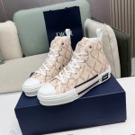 B23 High-Top Sneaker Natural CD Diamond Canvas