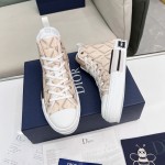 B23 High-Top Sneaker Natural CD Diamond Canvas