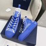 B23 High-Top Sneaker Blue Dior Oblique Canvas