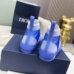 B23 High-Top Sneaker Blue Dior Oblique Canvas