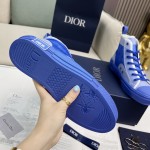 B23 High-Top Sneaker Blue Dior Oblique Canvas