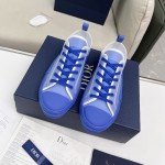 B23 Low-Top Sneaker Blue Dior Oblique Canvas