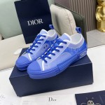 B23 Low-Top Sneaker Blue Dior Oblique Canvas